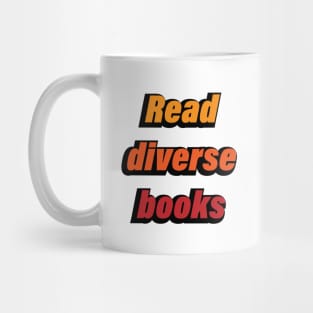 Read diverse books - wise words Mug